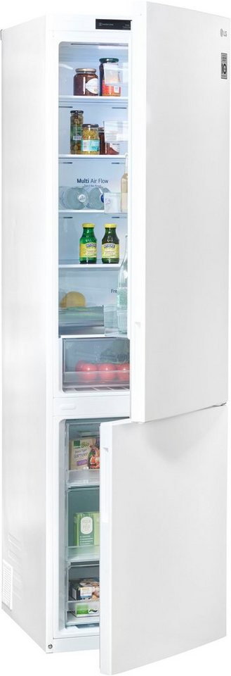 LG Kühl-/Gefrierkombination Serie 6 GBP62SWNAC, 203 cm hoch, 59,5 cm breit