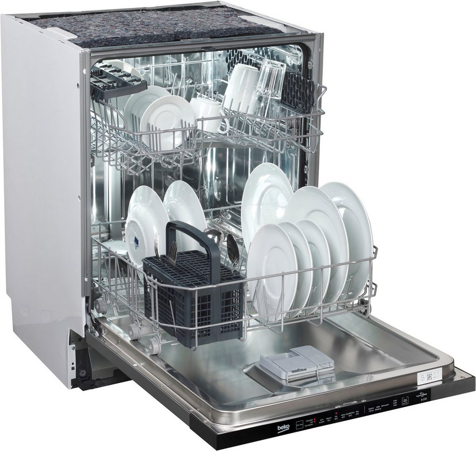 BEKO vollintegrierbarer Geschirrspüler BDIN16420, 12,9 l, 14 Maßgedecke