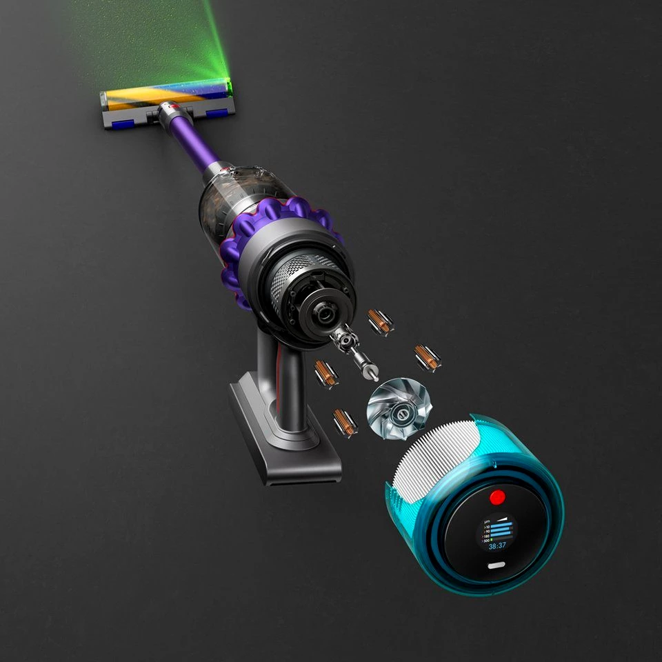 DYSON Akku-Hand-und Stielstaubsauger Dyson Gen5detect™ Absolute, 752 W