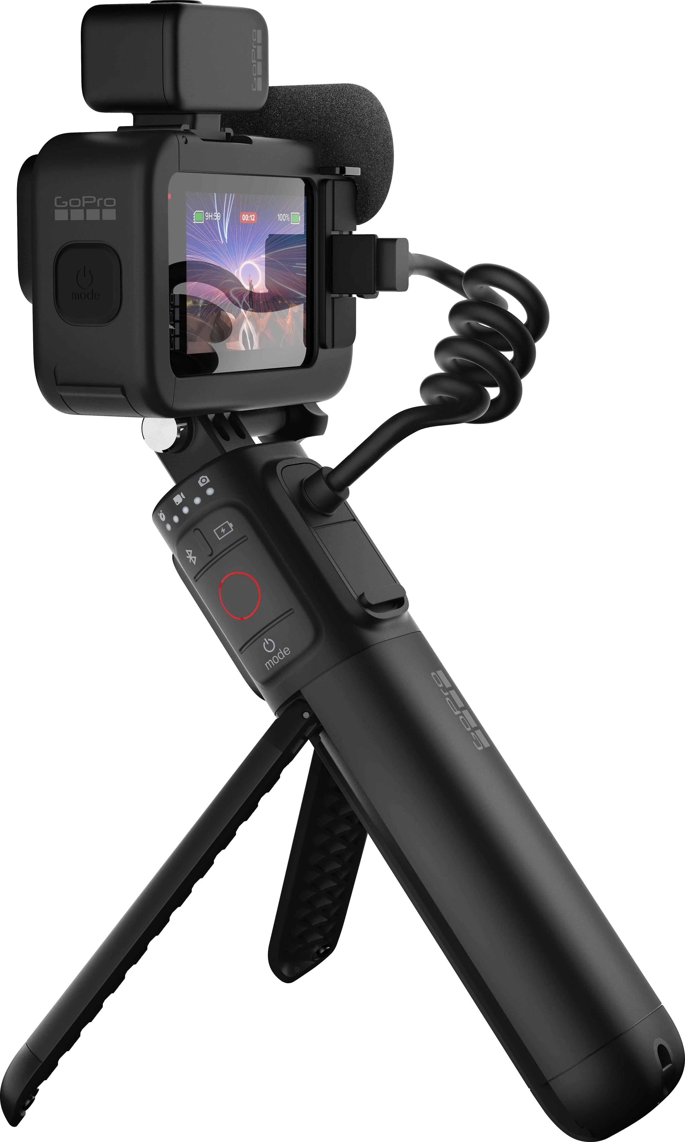 GoPro HERO 12 CreatorEdition Action Cam (5,3K, Bluetooth, WLAN (Wi-Fi), 2x opt. Zoom)