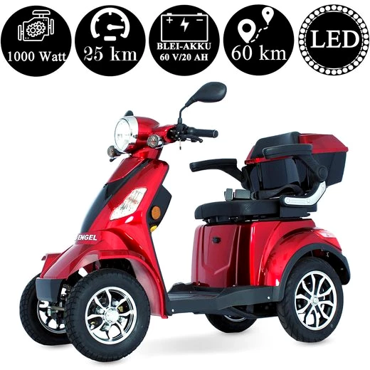 ECO ENGEL Elektromobil ECO ENGEL 510 25 km/h 4 Rad Seniorenmobil 1000 Watt, 1000,00 W, 25,00 km/h