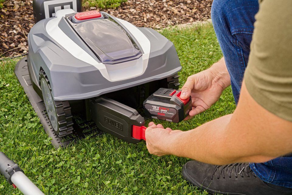 AL-KO Rasenmähroboter ROBOLINHO® 1000 VISION, bis 1000 m² Rasenfläche, Begrenzun