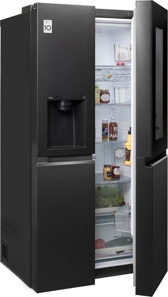 LG Side-by-Side G-Serie GSGV81EPLL, 179 cm hoch, 91,3 cm breit, Total No Frost,