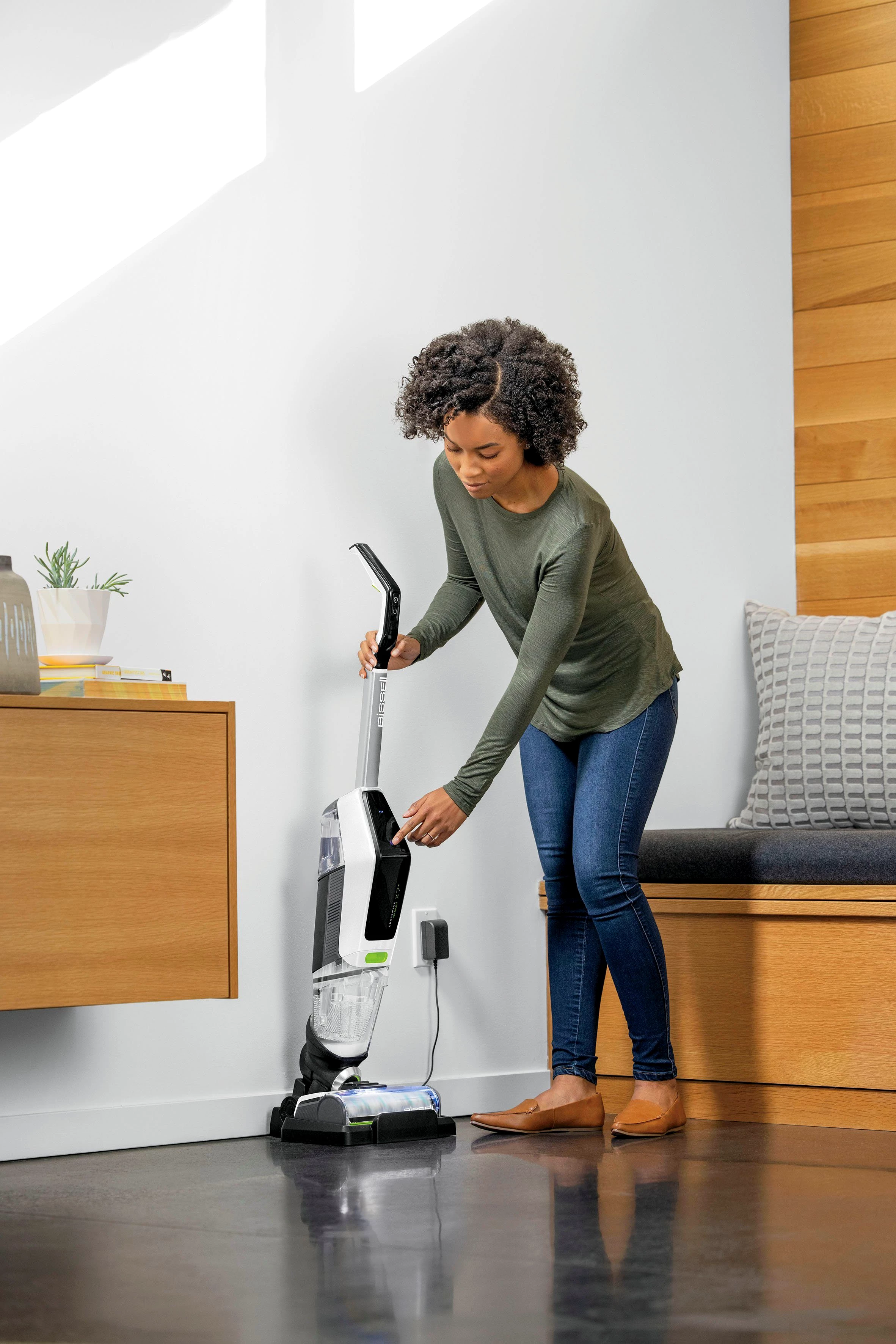 Bissell Nass-Trocken-Sauger 3401N, CrossWave X7 Plus Cordless Pet Select, kabellos, 75 W
