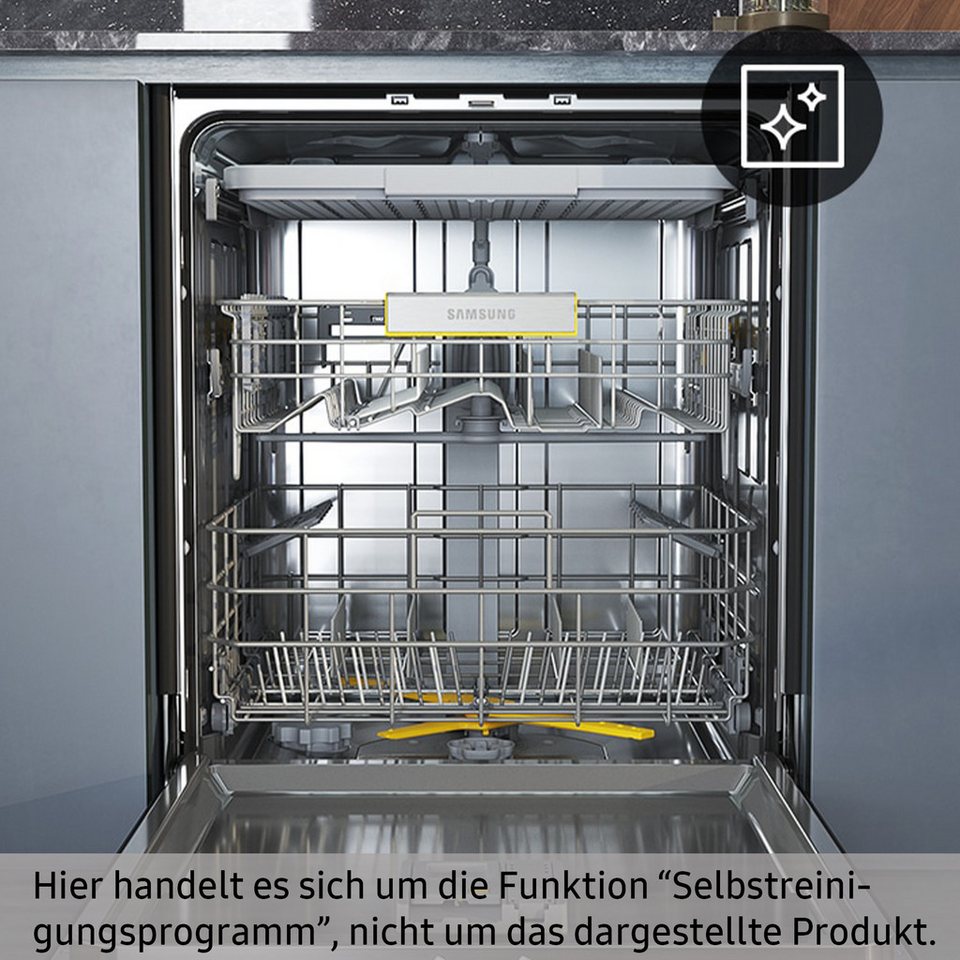 Samsung Unterbaugeschirrspüler DW60BG750USLET, 14 Maßgedecke
