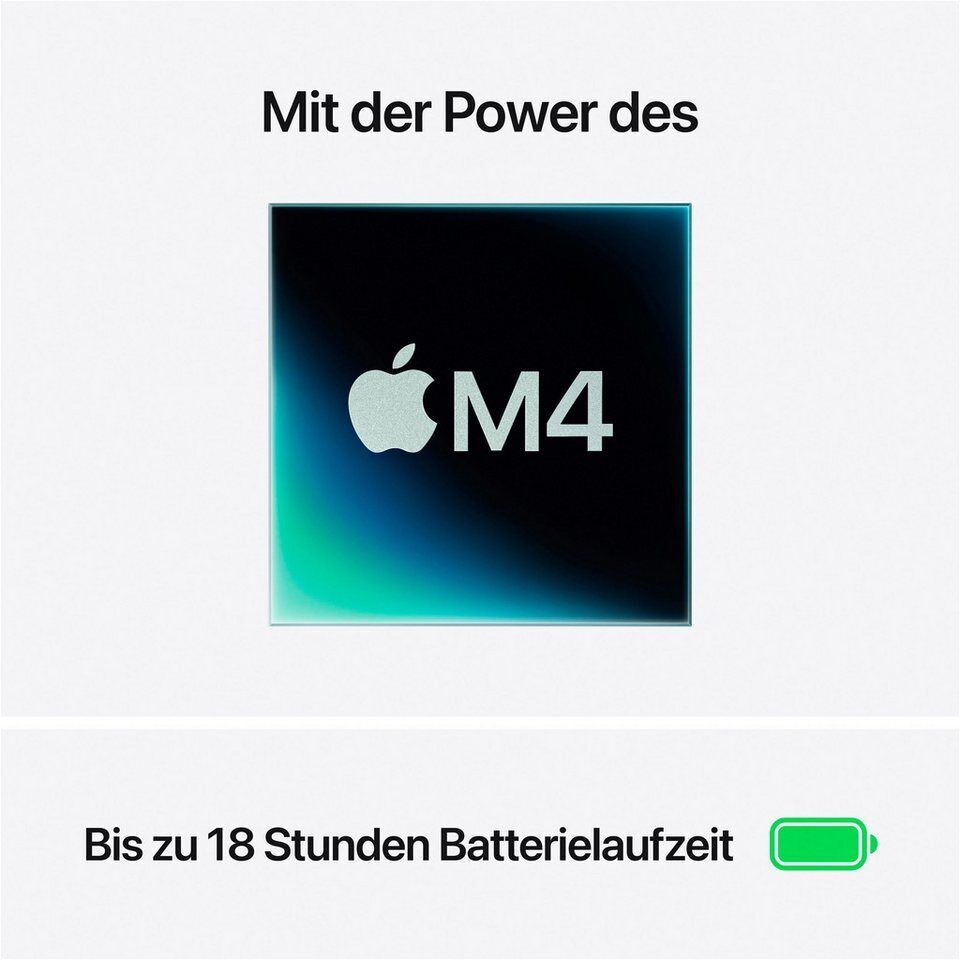 Apple MacBook Air 13" CTO Notebook (34,46 cm/13,6 Zoll, Apple M4 M4, 10-Core GPU
