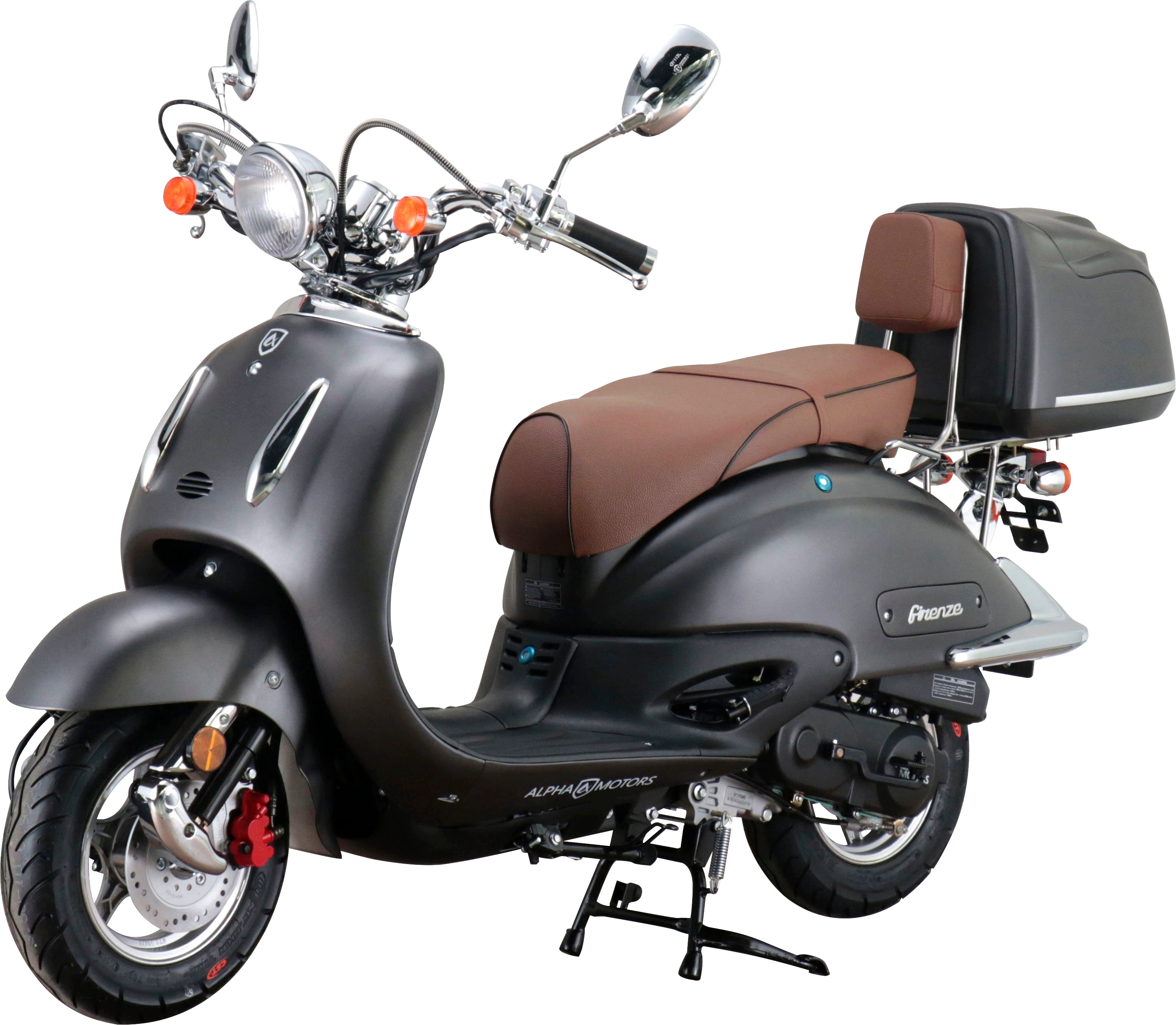 ALPHA MOTORS Motorroller Retro Firenze 50 ccm, 45 km/h, Euro 5, , mit Lenkerschloss