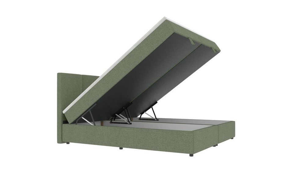 99rooms Boxspringbett Alvaro (Schlafzimmerbett, Bett), 140/160/180x 200 cm, mit