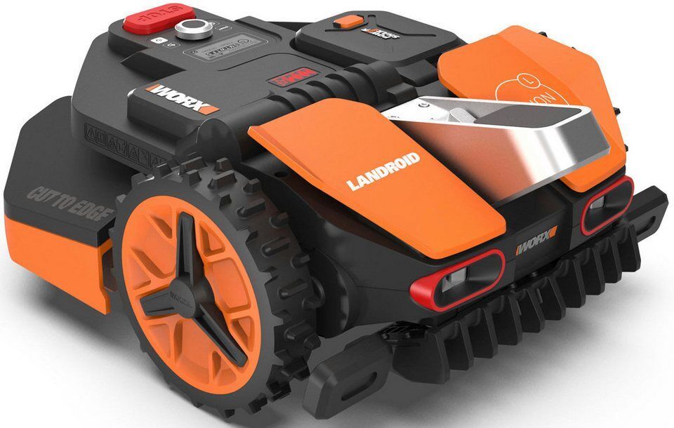 Worx Rasenmähroboter Mähroboter L1300 Landroid VISION, bis 1300 m² Rasenfläche,