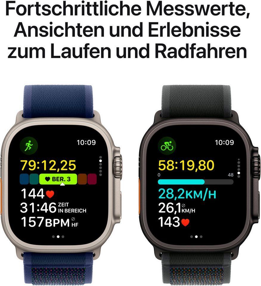 Apple Watch Ultra 2 (2024) GPS + Cellular Smartwatch (4,9 cm, Watch OS)