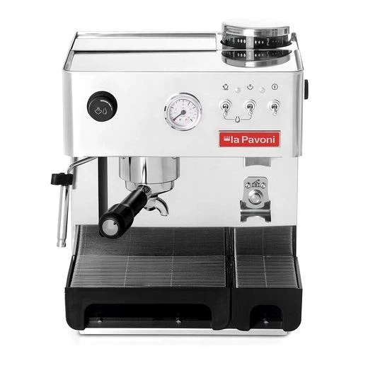 La Pavoni Espressomaschine New Domus Bar, Pumpenmanometer, Temperaturanzeige