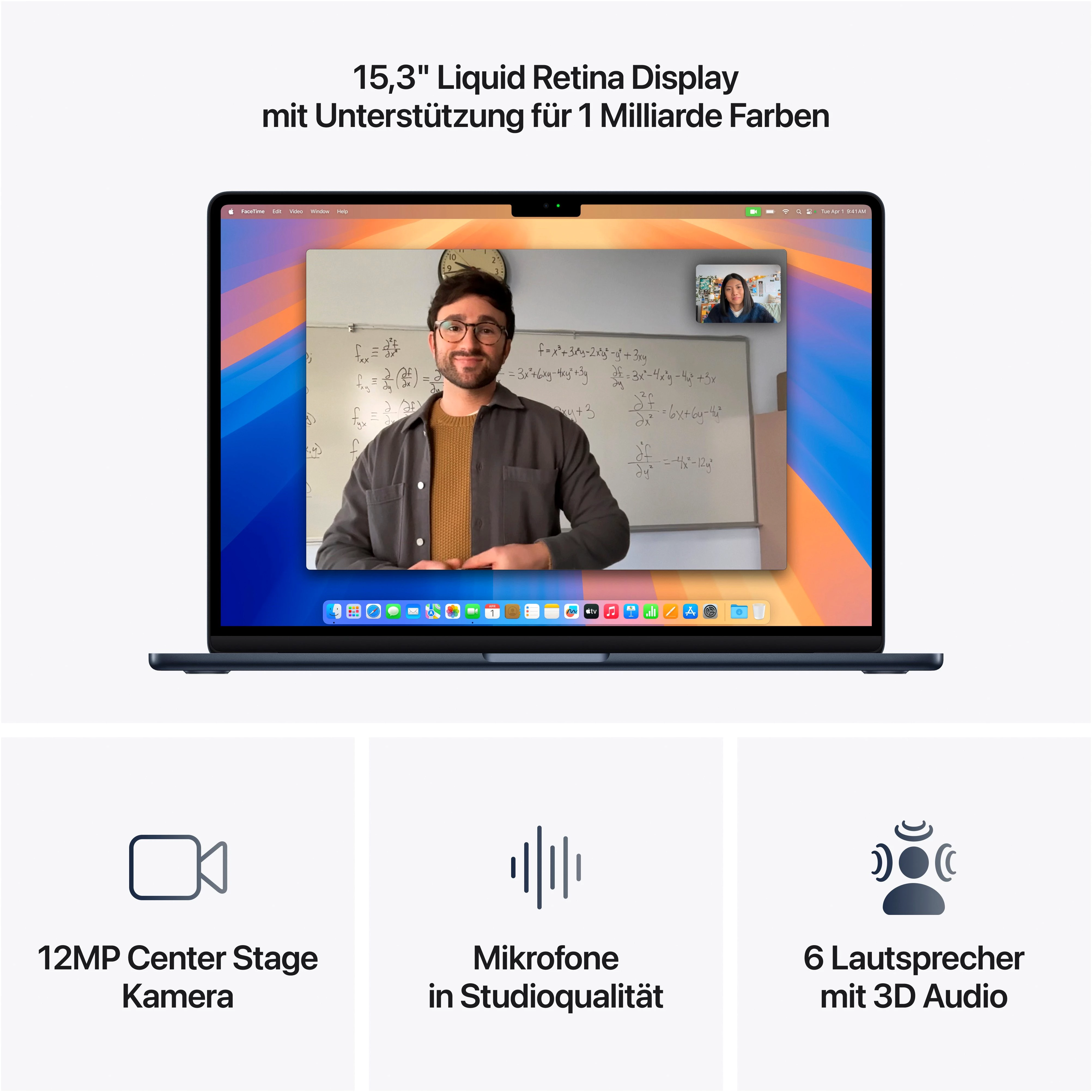 APPLE MacBook Air 15" (2025) Notebook ... mehr