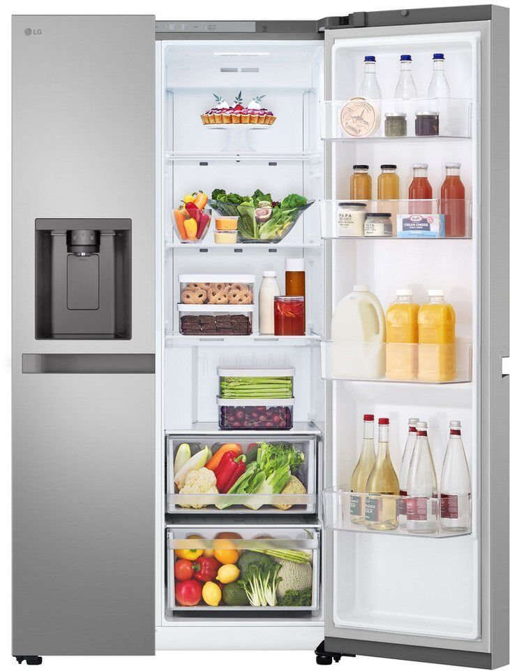 LG Side-by-Side GSLC40PYPE, 179 cm hoch, 91,3 cm breit, Total No Frost, LINEARCo