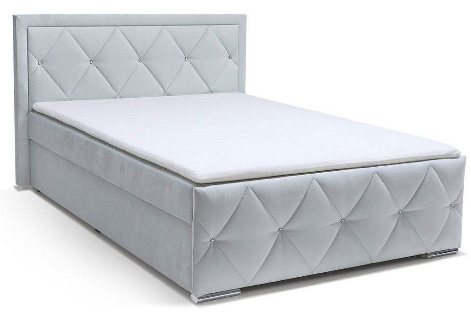 Home affaire Boxbett Alfie, Topseller! Inkl. Bettkasten&Topper, Wahlweise mit Kn