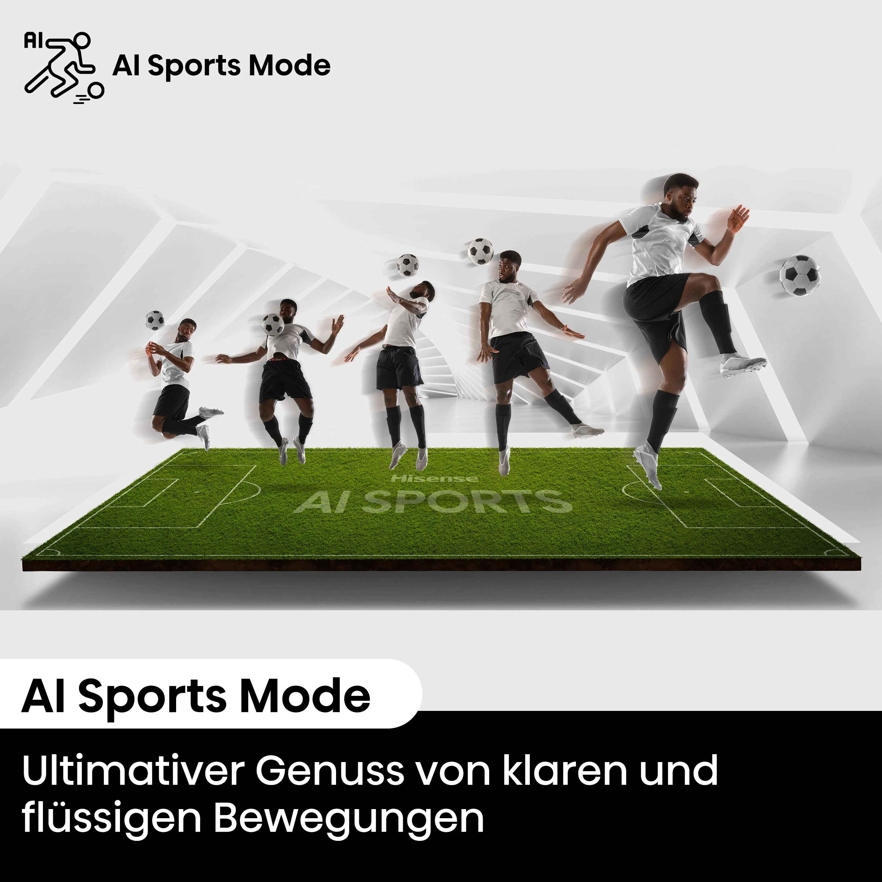 Hisense 75E77NQ QLED-Fernseher (189 cm/75 Zoll, 4K Ultra HD, Smart-TV, 4K UHD, QLED)