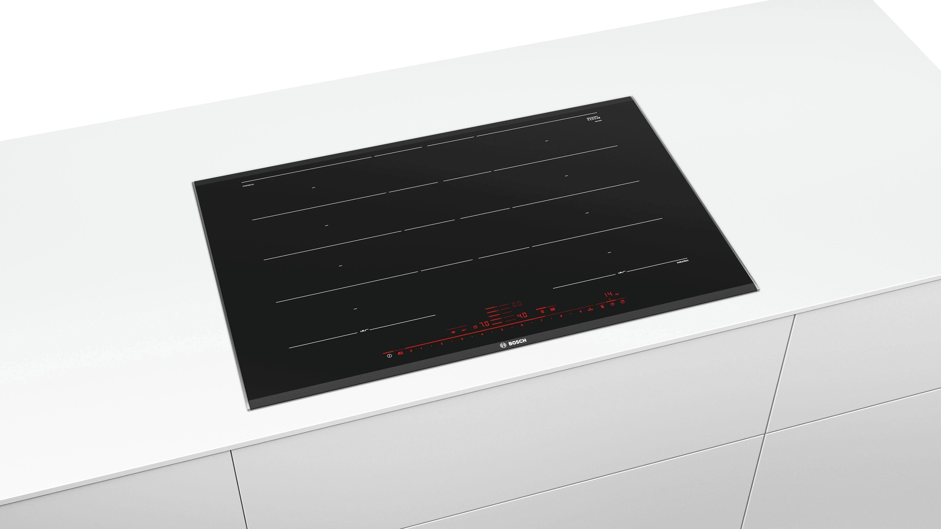 BOSCH Flex-Induktions-Kochfeld von SCHOTT CERAN® PXY875DC1E, mit DirectSelect Premium