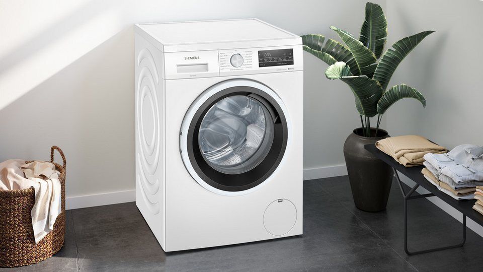 SIEMENS Waschmaschine iQ500 WU14UT42, 9 kg, 1400 U/min, Unterbaufähig, Outdoor-P