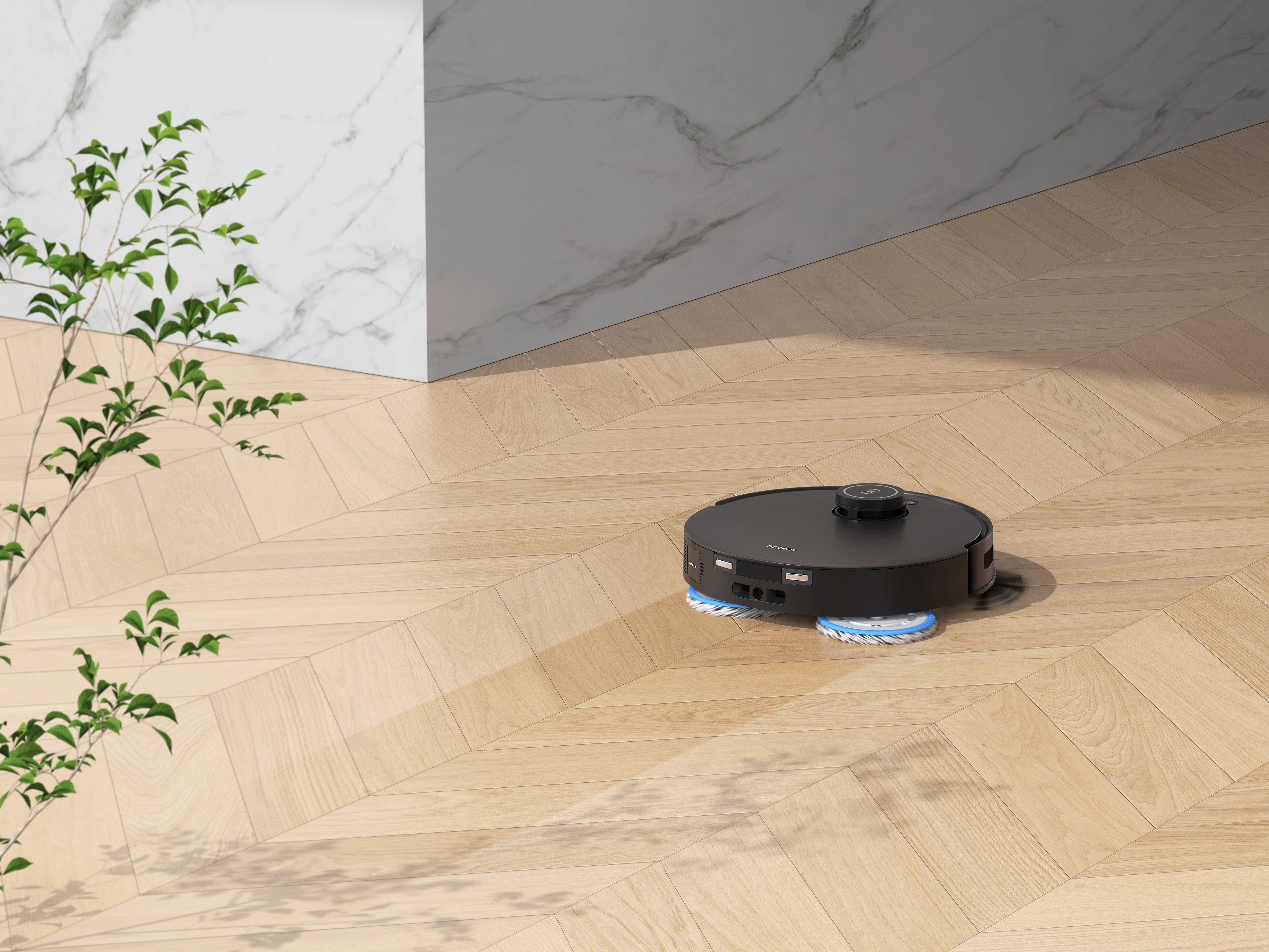 ECOVACS Saugroboter ECOVACS DEEBOT T30S PRO OMNI, 60 W, 11.000PA, OMNI Station, Mopphebesystem