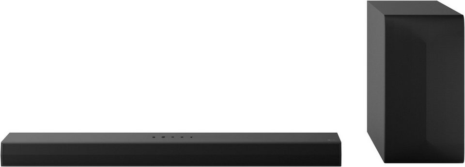 LG DS60T Soundbar 3.1 (Bluetooth, 340 W, Clear Voice Pro, Kabelloser Subwoofer)