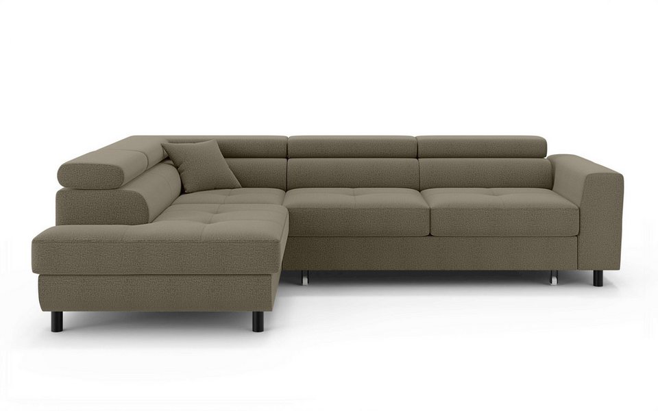 OTTO home Ecksofa AADEN Schlafsofa 254 cm - OTTO. Verlässliche Qualität., mit Be