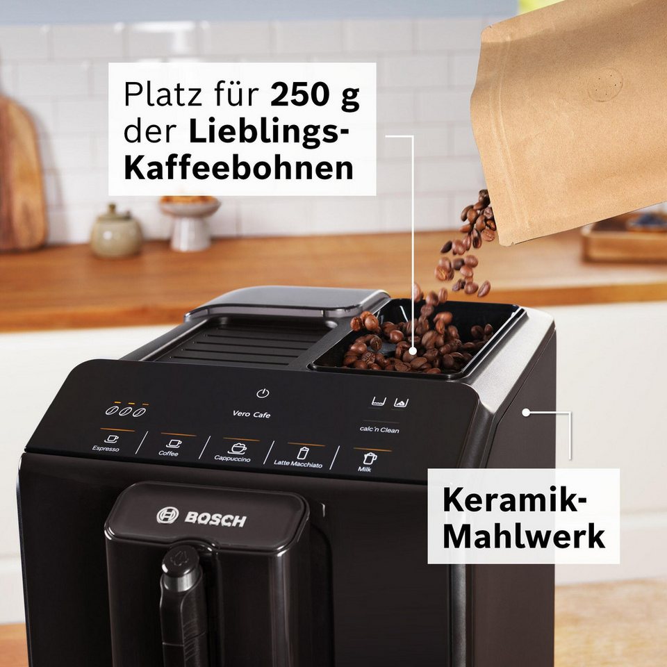 BOSCH Kaffeevollautomat Kaffeevollautomat mit MilkMagic Pro, Hauptmerkmale: One-