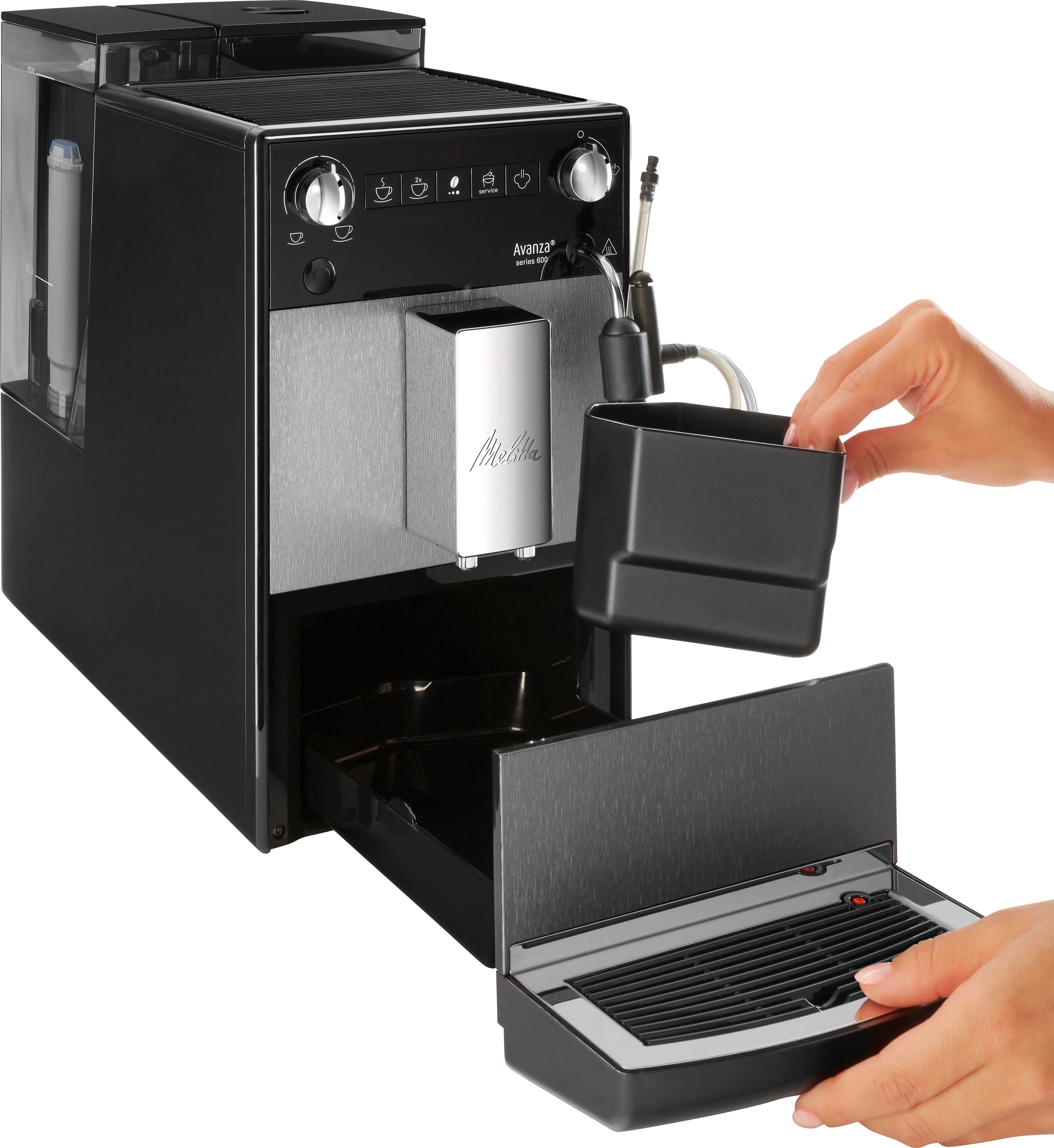 Melitta Kaffeevollautomat Avanza® F270-100 Mystic Titan, Kompakt