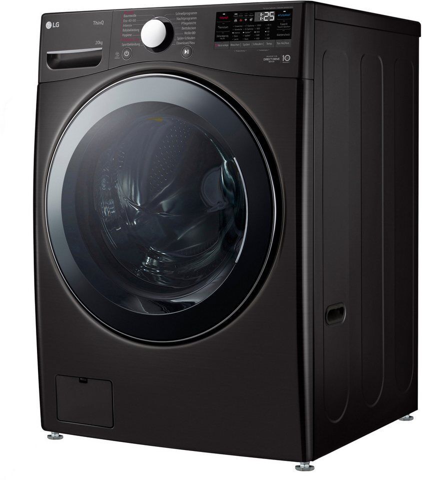 LG Waschmaschine Big Capacity F0WVT202B, 20 kg, 1000 U/min