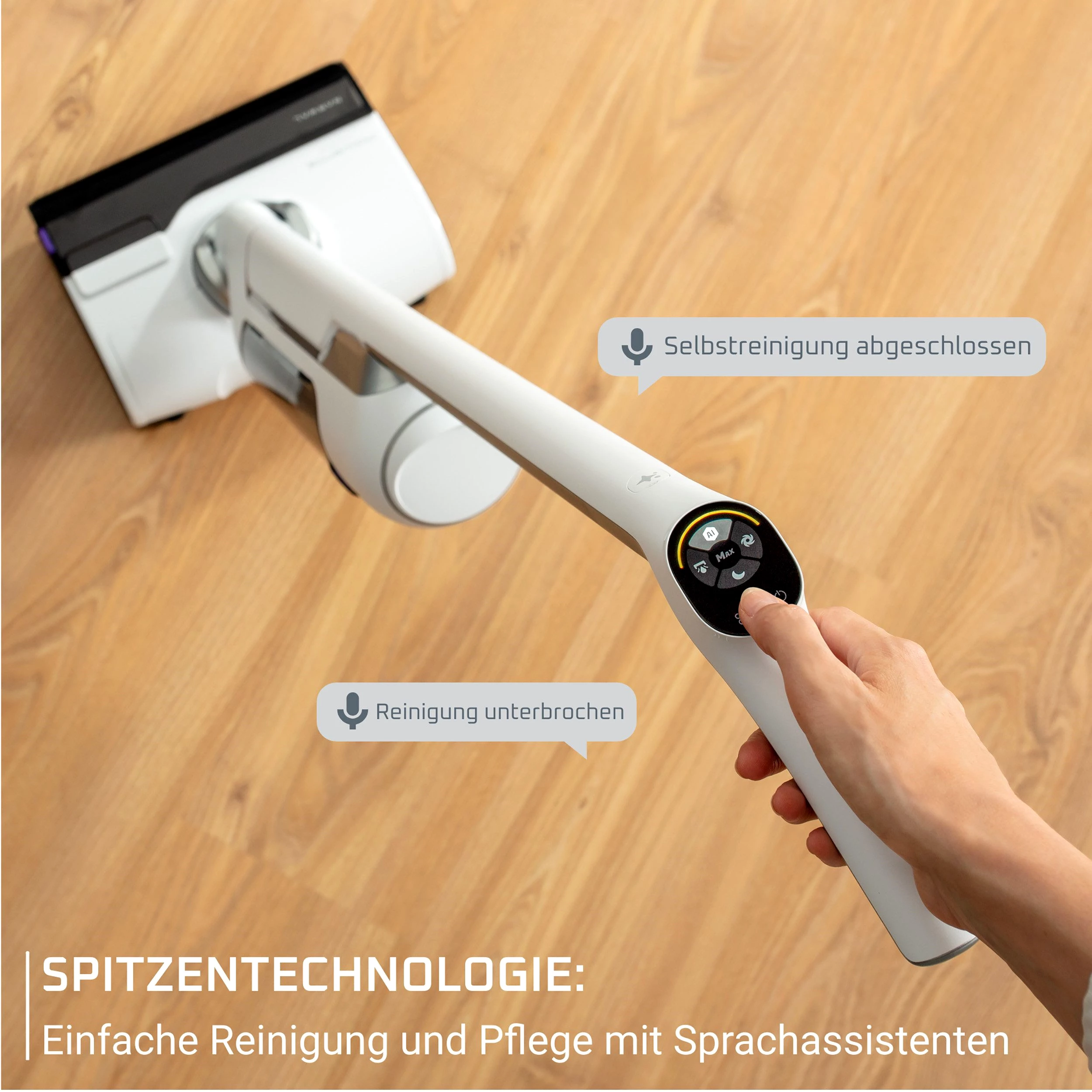 Rowenta Nass-Trocken-Akkusauger GZ7540 X-Clean 10, 200 W, beutellos, lange Laufzeit