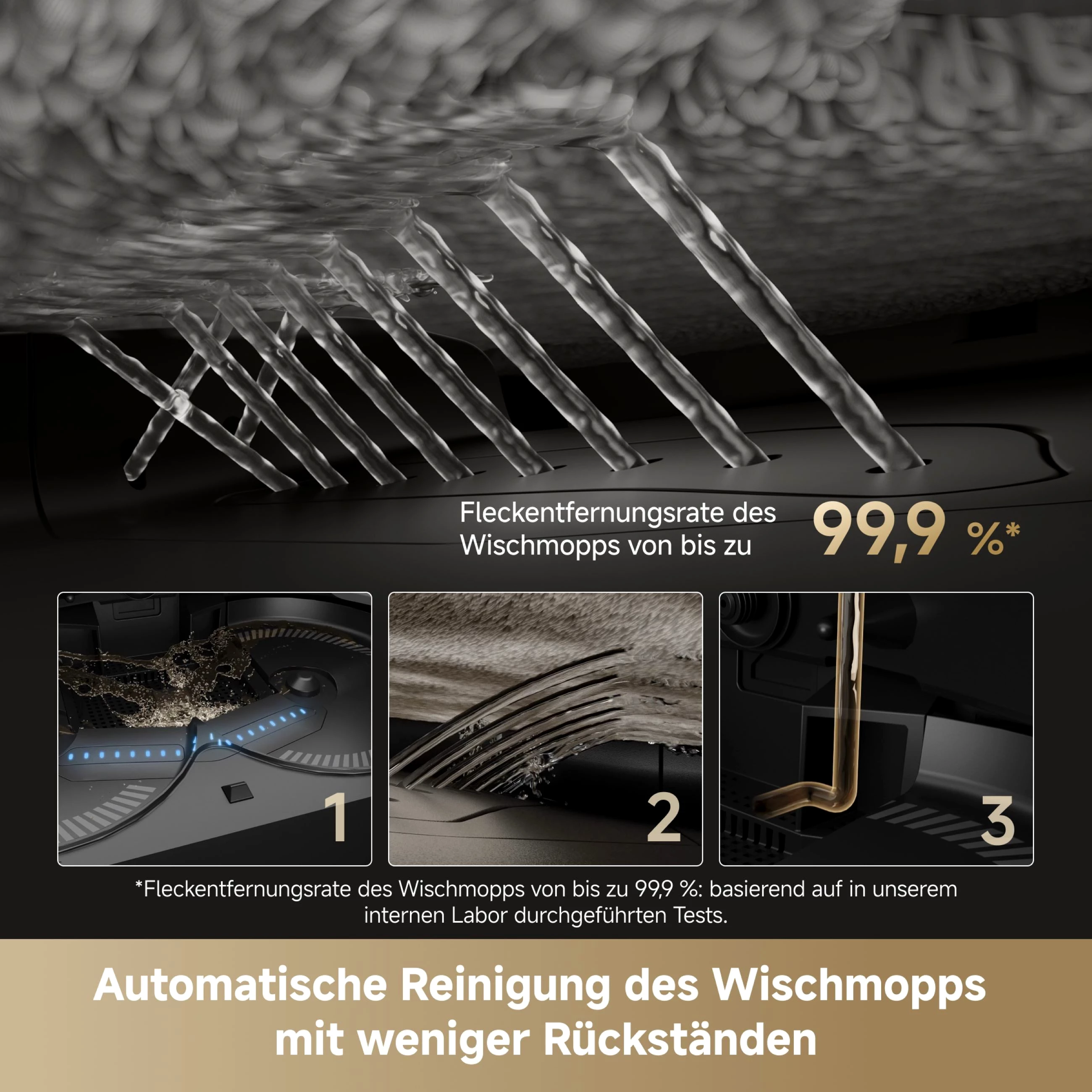 Dreame Saugroboter Dreame X50 Master mit Wischfunktion, 20.000 Pa Saugkraft, Hindernisüberwindung