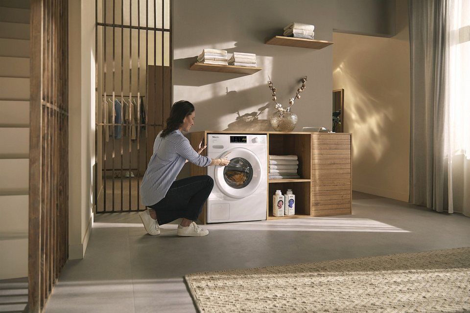 Miele Waschmaschine WSA123 WCS 8kg Active, 8 kg, 1400 U/min, Getestet auf 20 Jah