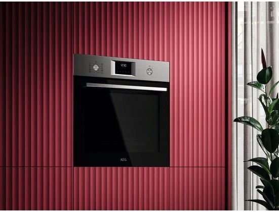 AEG Backofen-Set HH24BSM, Aqua Clean, Wasserdampfreinigung des Backofens, Grill