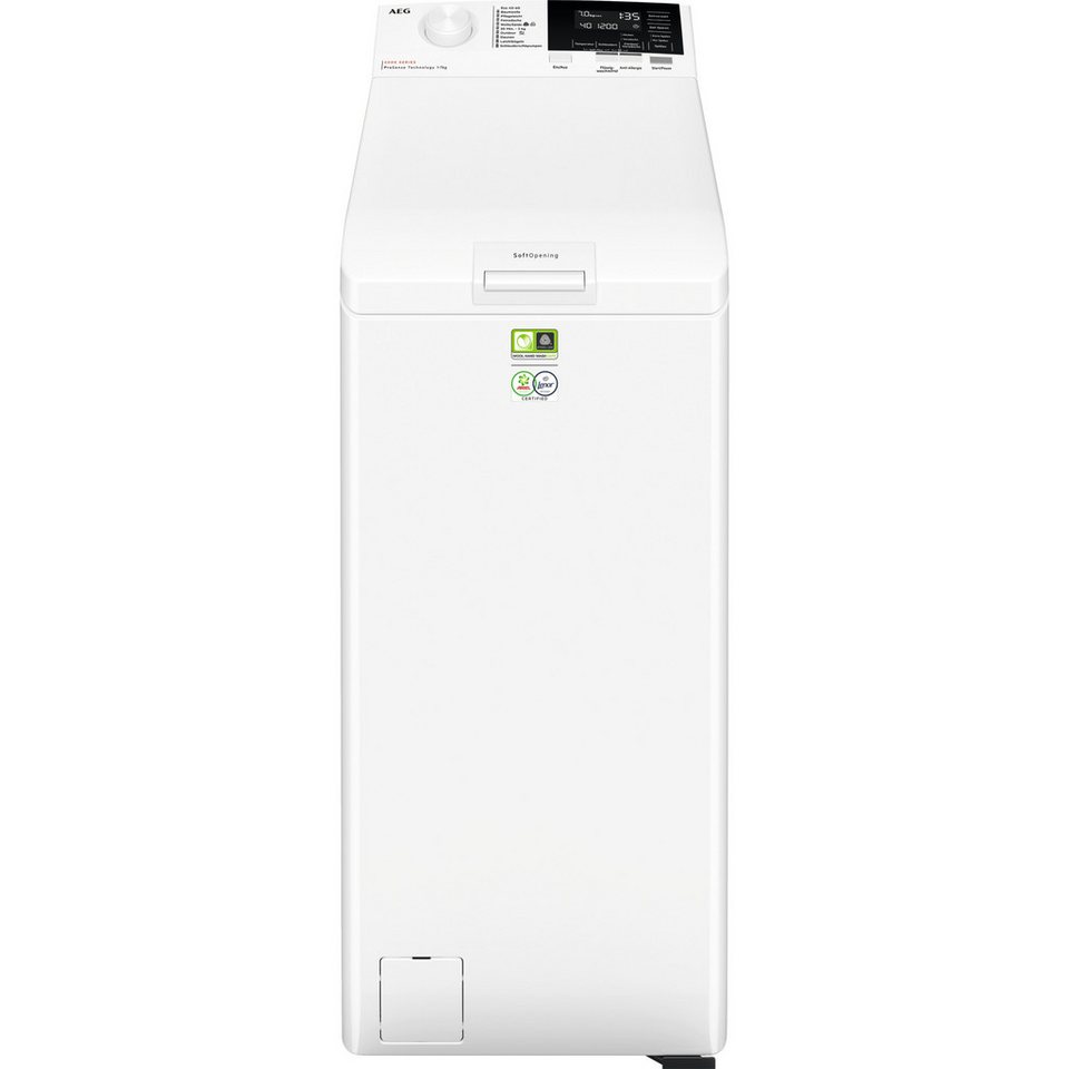 AEG Waschmaschine Toplader 6000 LTR6A60370, 7 kg, 1300 U/min, Anti-Allergie-Prog