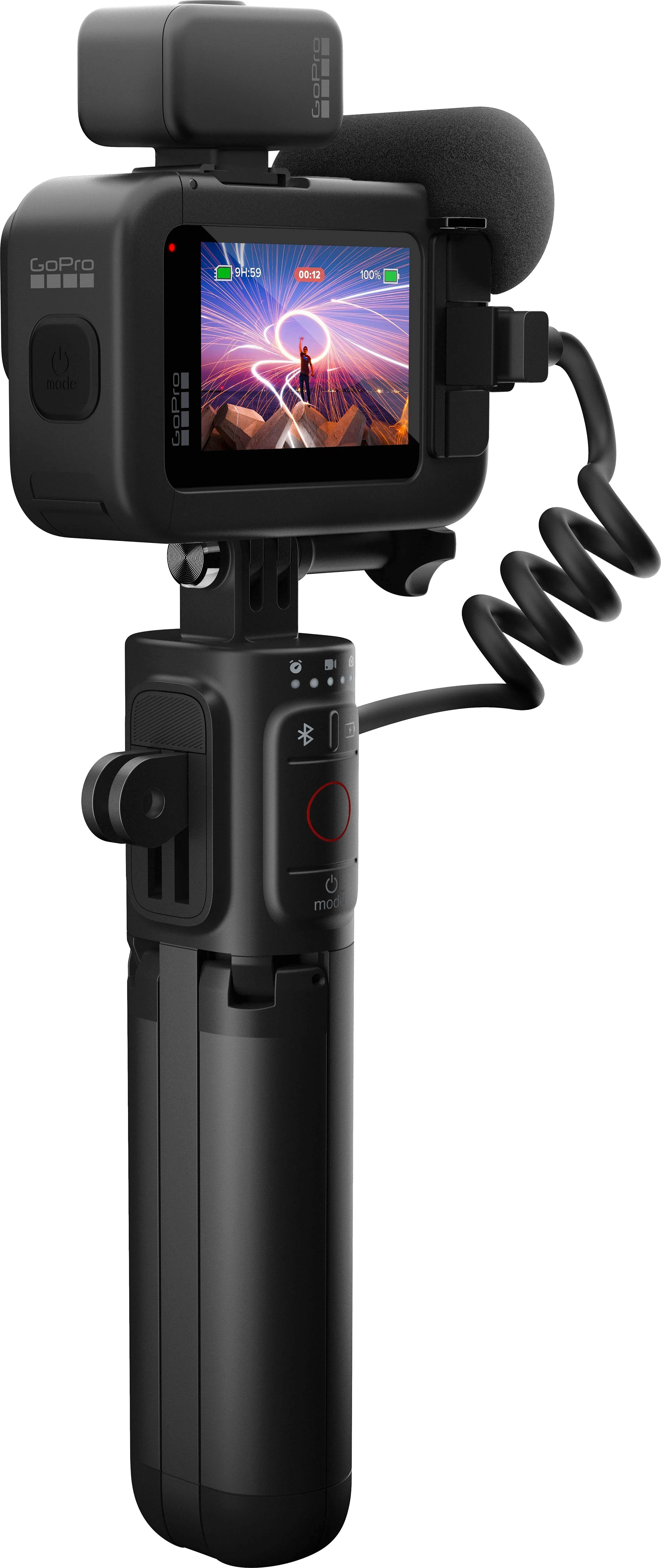 GoPro HERO 12 CreatorEdition Action Cam (5,3K, Bluetooth, WLAN (Wi-Fi), 2x opt. Zoom)