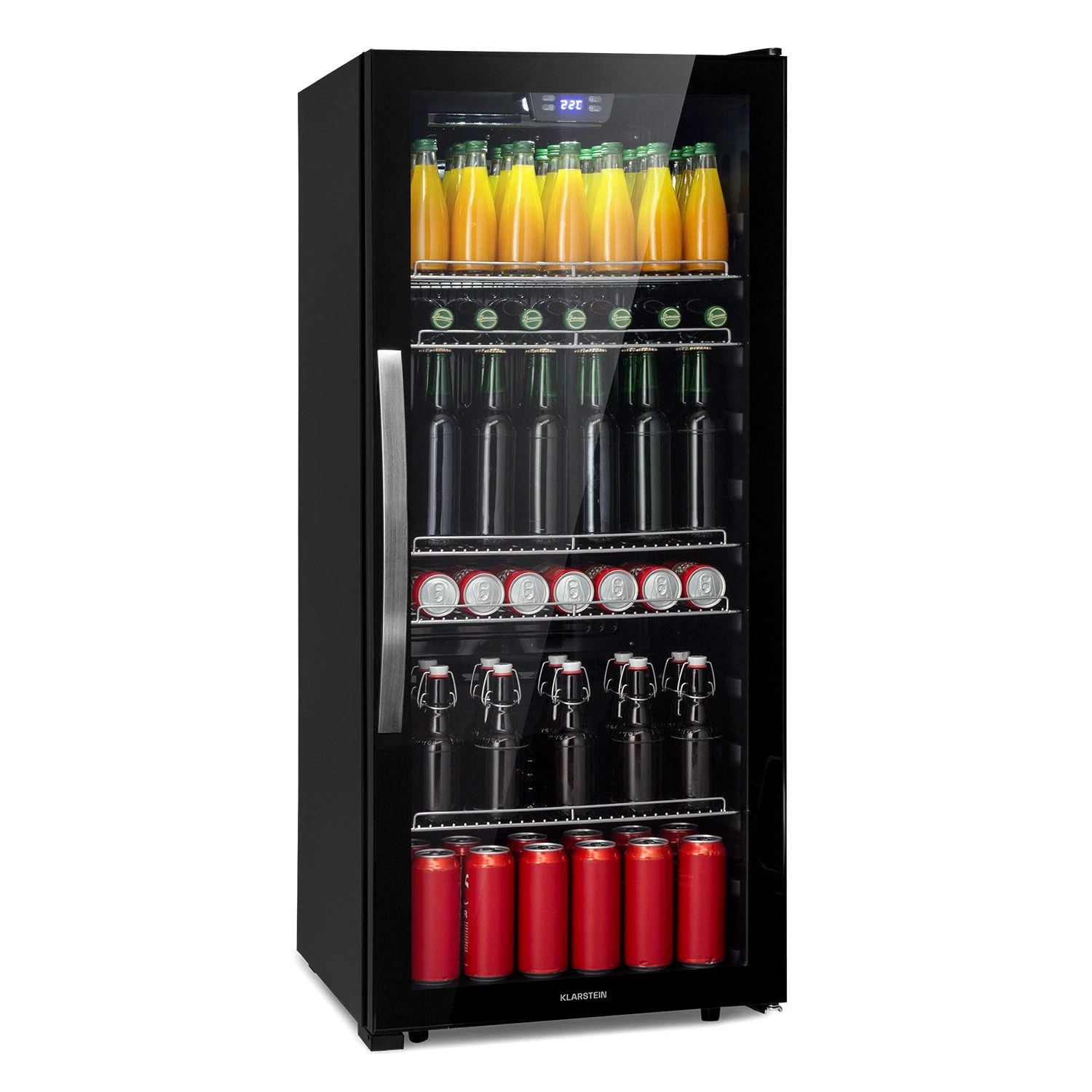 KLARSTEIN Getränkekühlschrank HEA8-Beersafe-242-bl 10045903 Bierkühlschrank Getränkekühlschrank