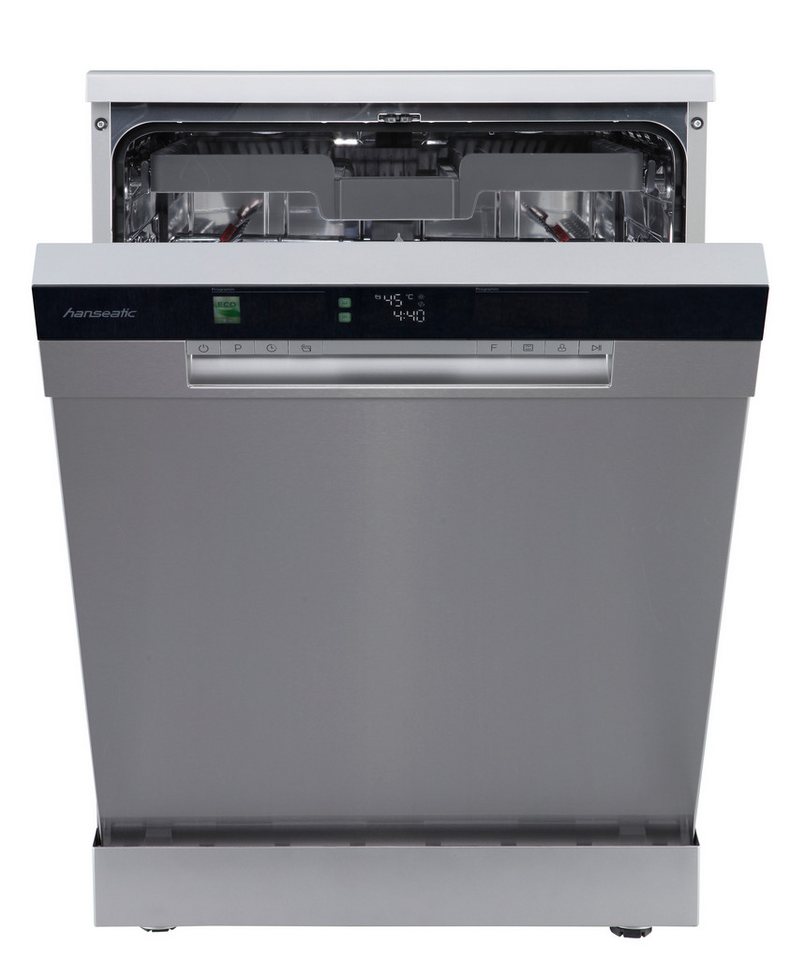 Hanseatic Standgeschirrspüler HG6085A147831FS, 14 Maßgedecke, Standgerät, mit ve