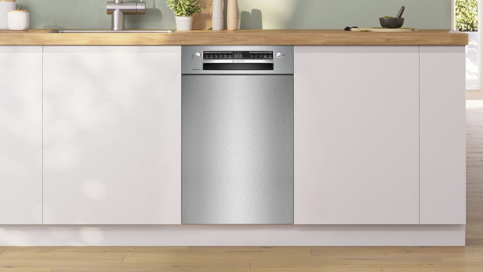 BOSCH Unterbaugeschirrspüler Serie 4 SPU4HMS10E, 10 Maßgedecke, Mit 3-fach Rack