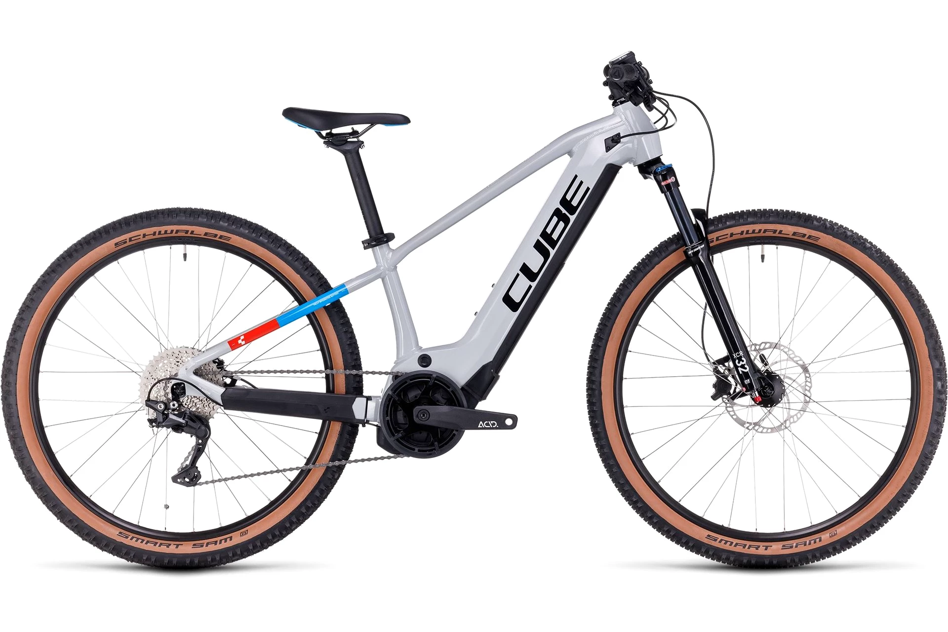 Cube Reaction Hybrid Rookie SLX 400 - 400 Wh - 27,5 Zoll - Diamant