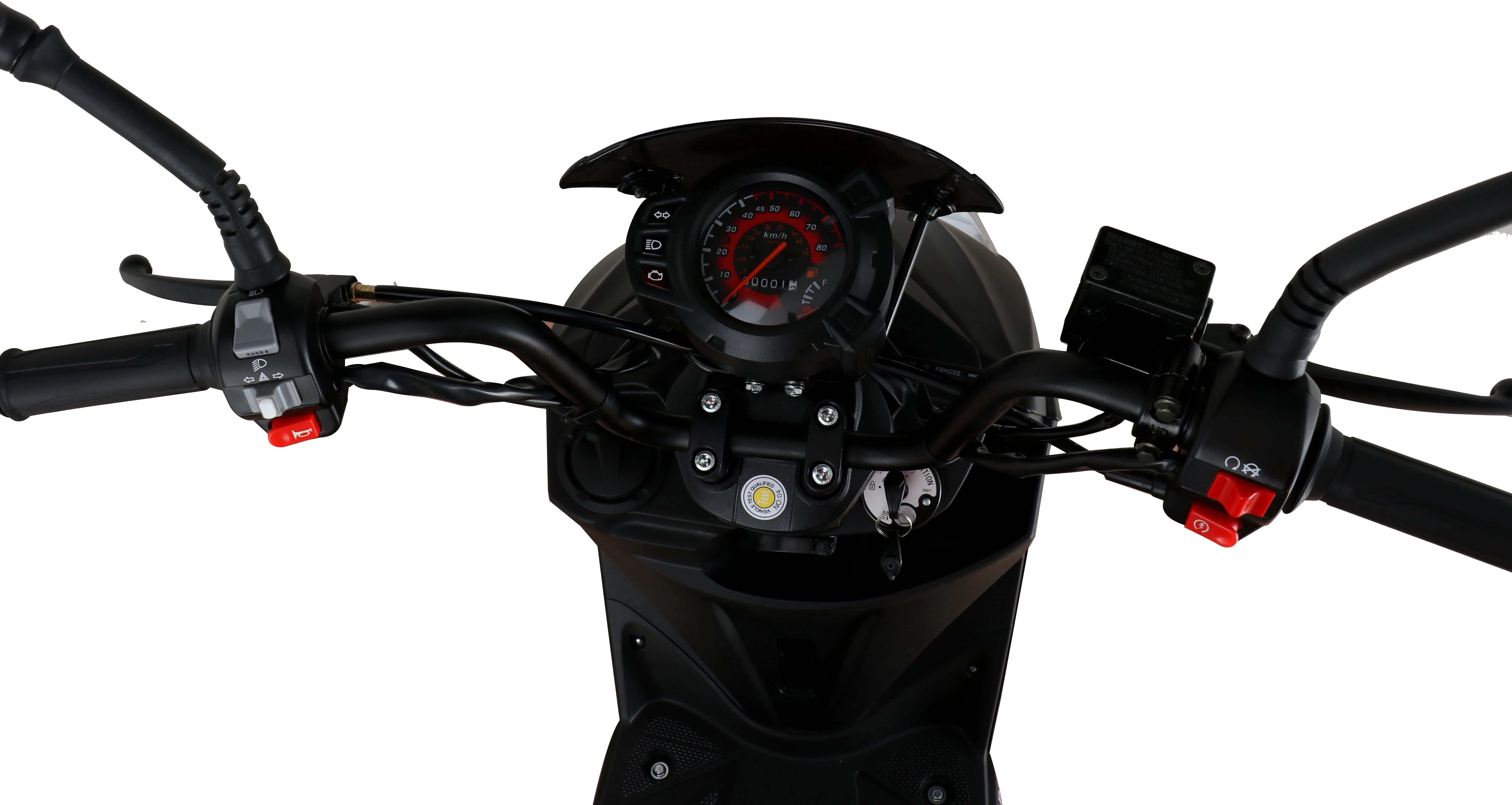 Alpha Motors Motorroller Speedstar FI, 50 ccm, 45 km/h, Euro 5, mit Lenkerschloss
