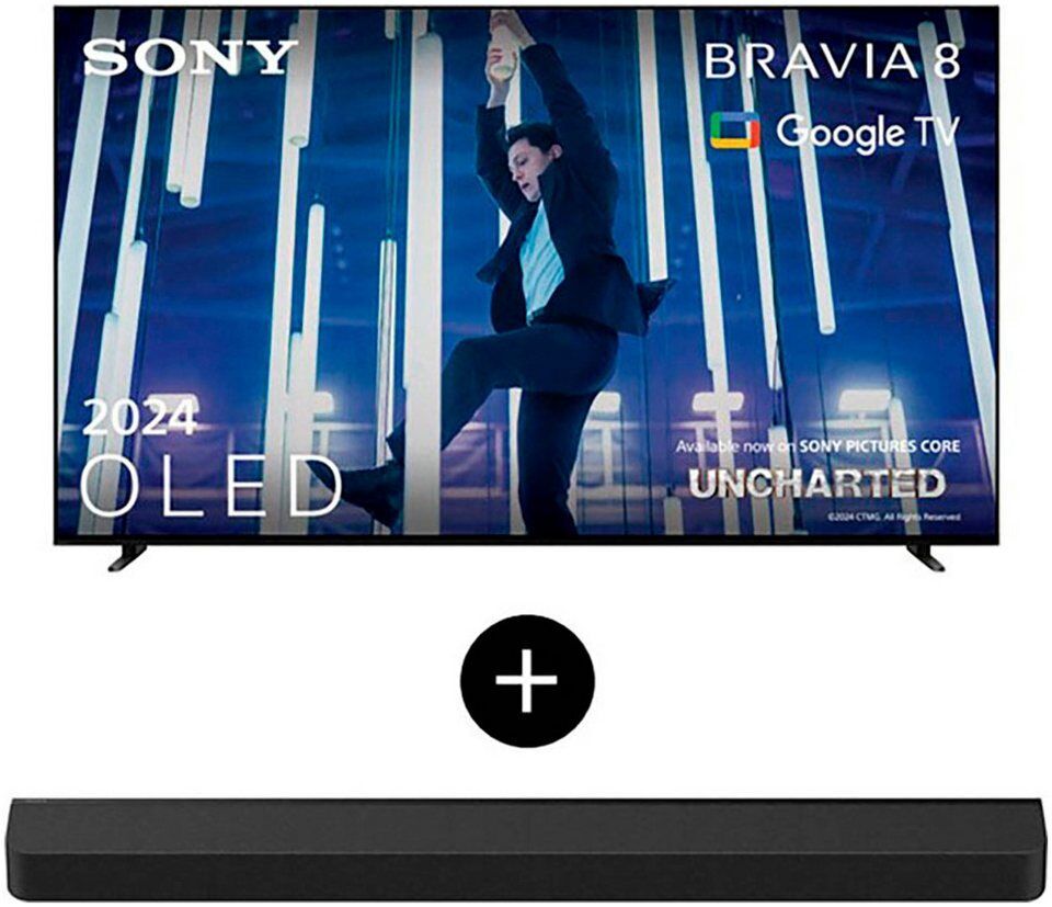 Sony K-65XR80 OLED-Fernseher (164 cm/65 Zoll, 4K Ultra HD, Google TV, Smart-TV,