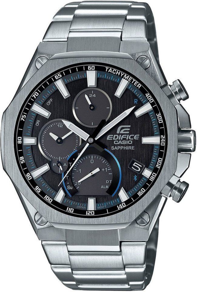 CASIO EDIFICE EQB-1100D-1AER Smartwatch, Solaruhr, Armbanduhr, Herrenuhr,Bluetoo