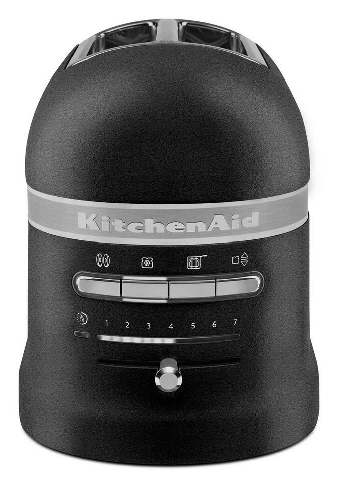 KitchenAid Toaster 5KMT2204EBK Gusseisen Schwarz, 2 kurze Schlitze, für 2 Scheib