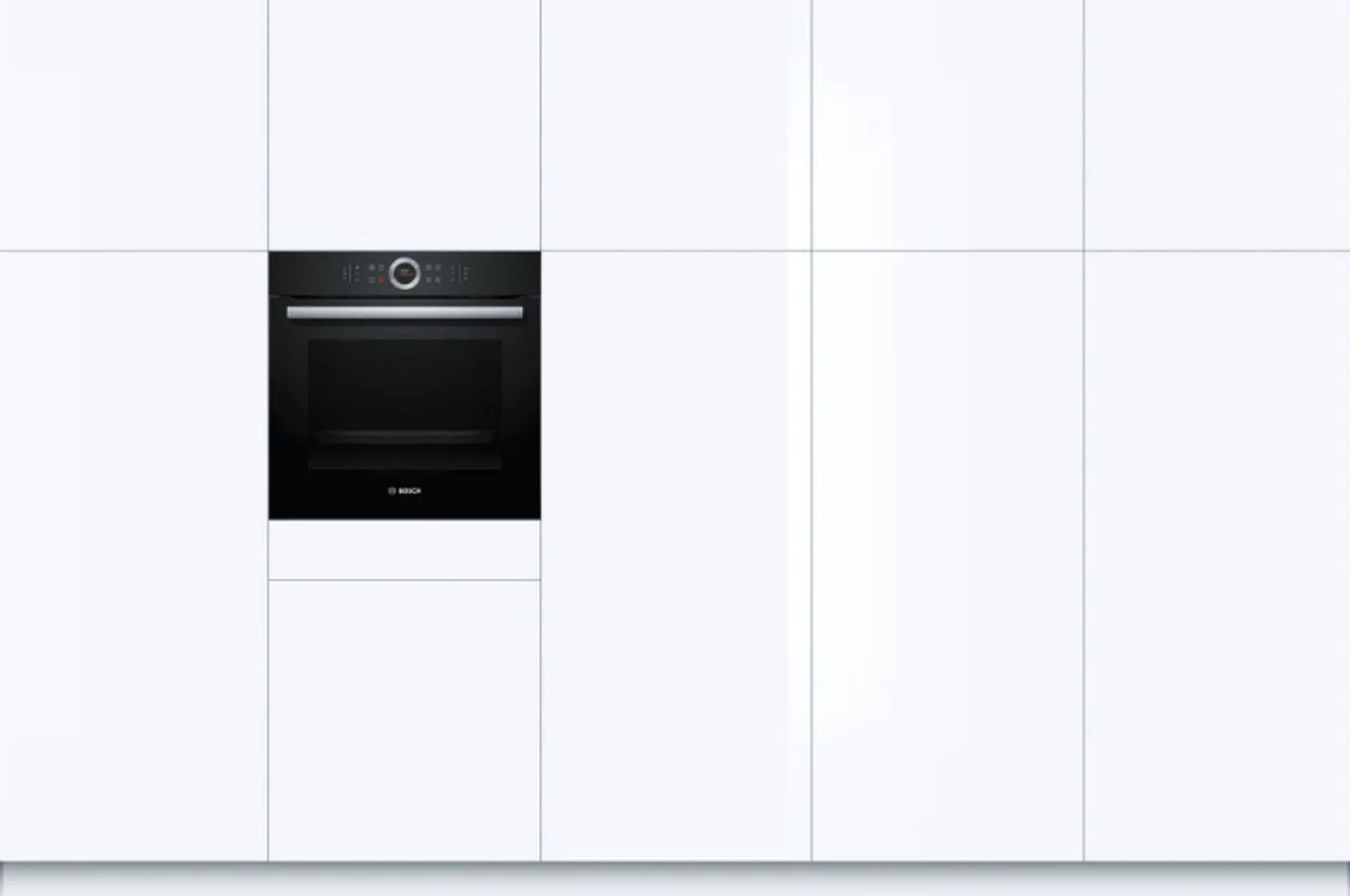 BOSCH Backofen-Set 4D-Heißluft AutoPilot + Keenberk Induktionskochfeld PowerBooster 60 cm