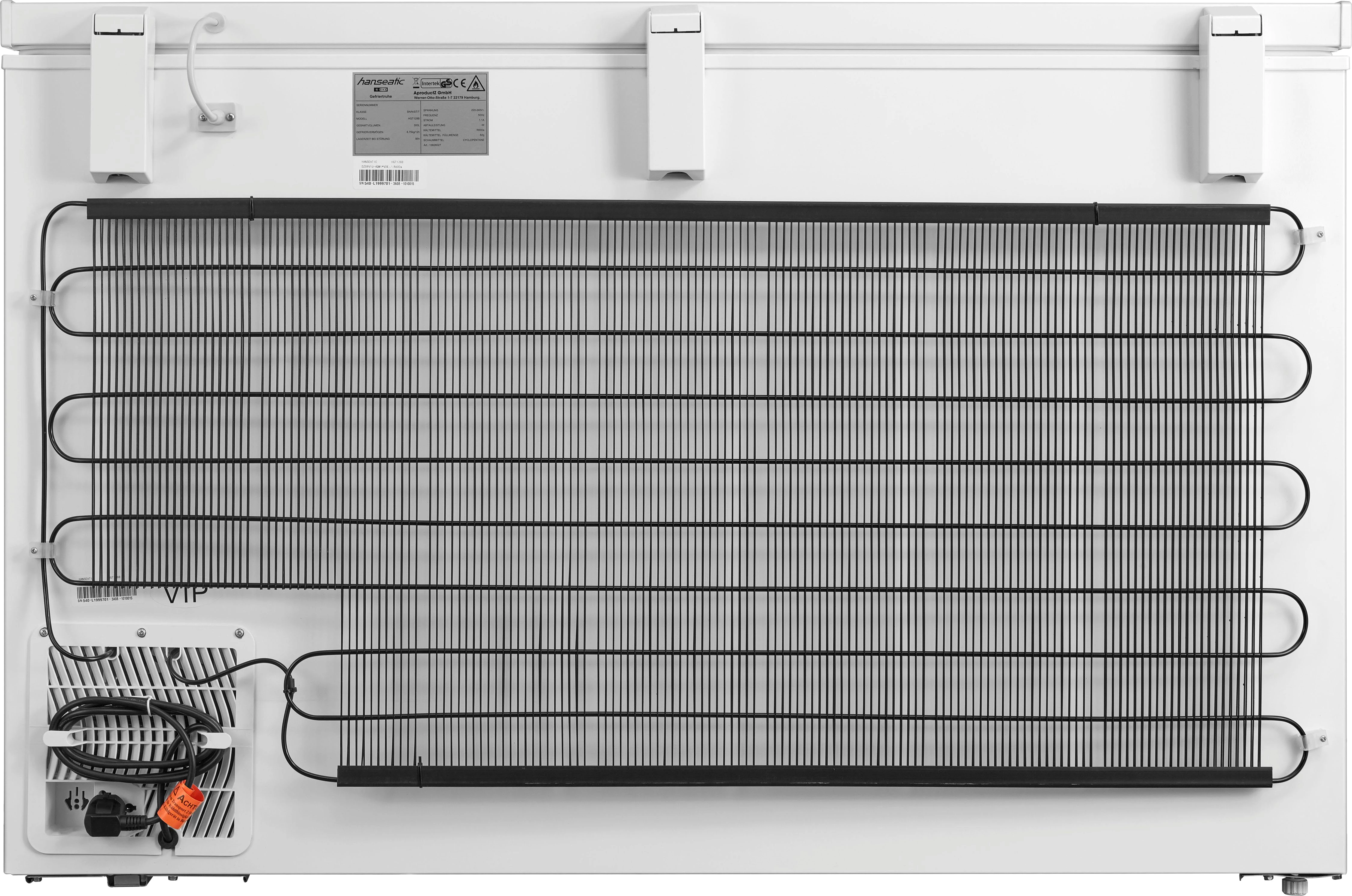 Hanseatic Gefriertruhe HGT128A, 128,5 cm breit, 300 l