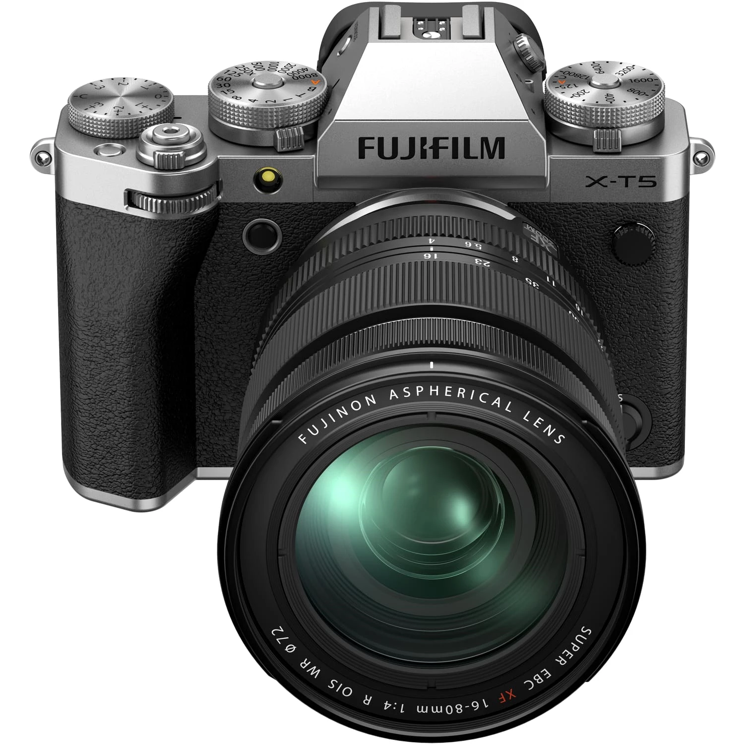 Fujifilm X-T5 mit FUJINON XF 16-80mm F4 R OIS WR silber