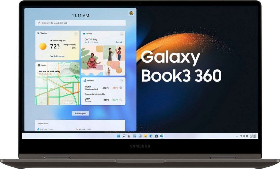 Samsung Galaxy Book3 360 Convertible Notebook (33,78 cm/13,3 Zoll, Intel Core i7