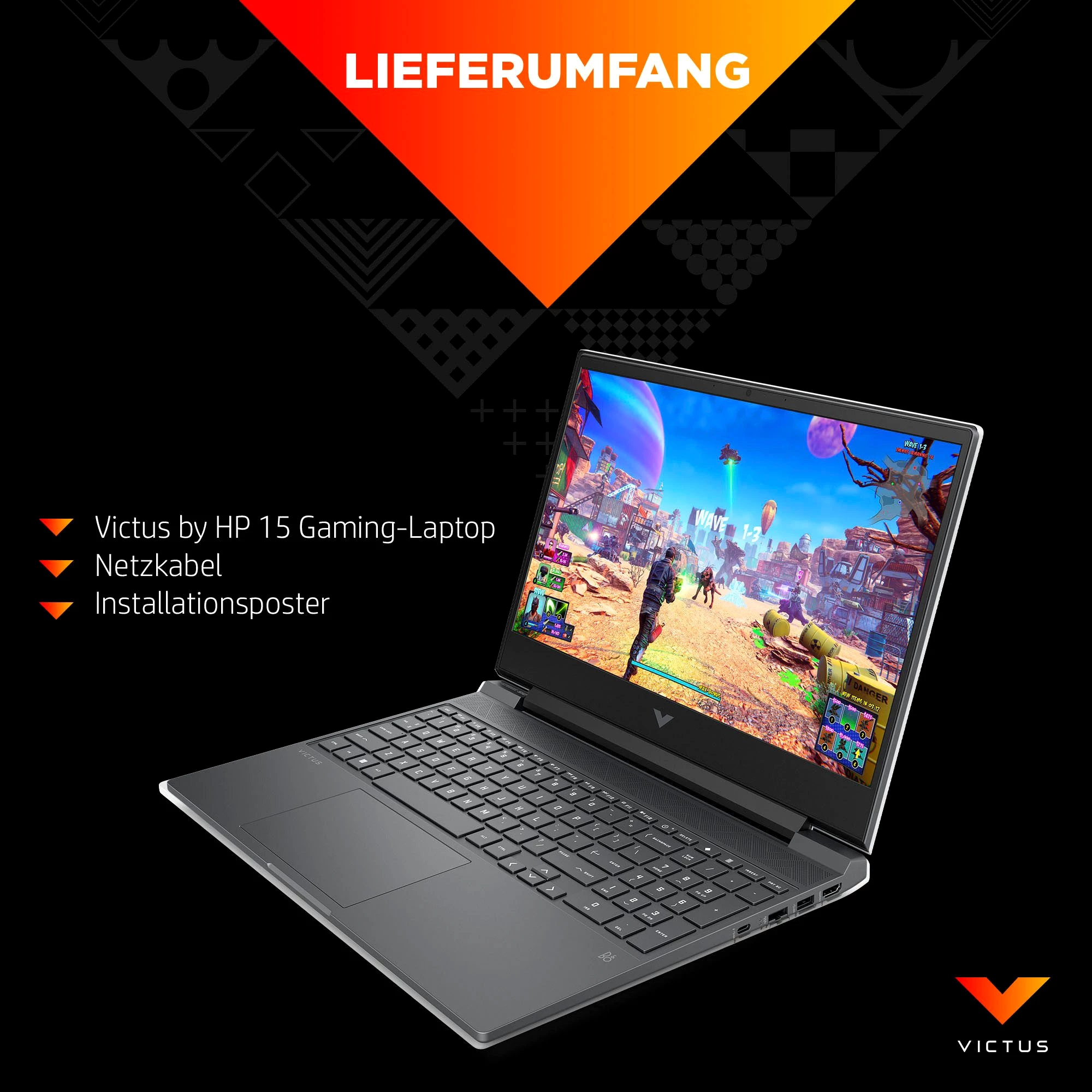 HP VICTUS 15-fb2252ng Gaming-Notebook