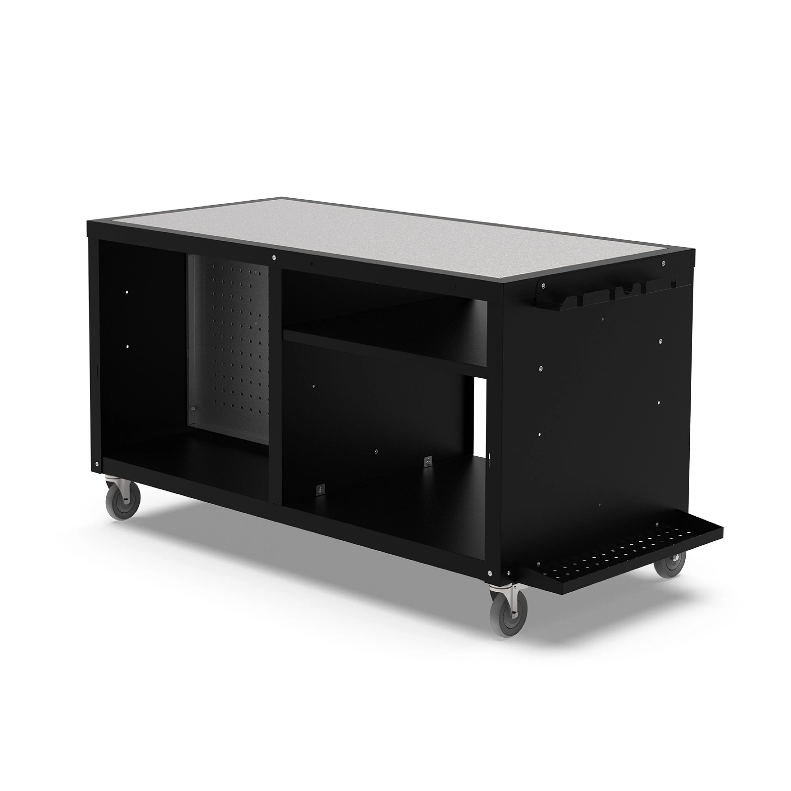 Alfa Forni Pizzaofen Alfa Forni Kochstation Modul groß Edelstahl 160 x 80 cm Unterbau