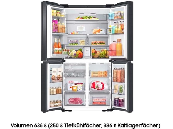 Samsung French Door RF65DG9H0EB1EF, 183 cm hoch, 91,2 cm breit