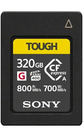 Sony CFexpress 320GB Typ A 800MBs / 700 MBs Speicherkarte