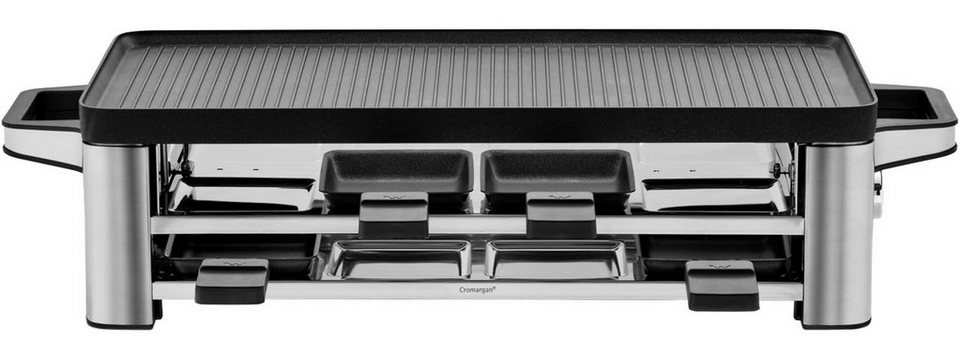 WMF Raclette LONO, inkl. Parkebene für unbenutze Pfännchen, 8 Raclettepfännchen,